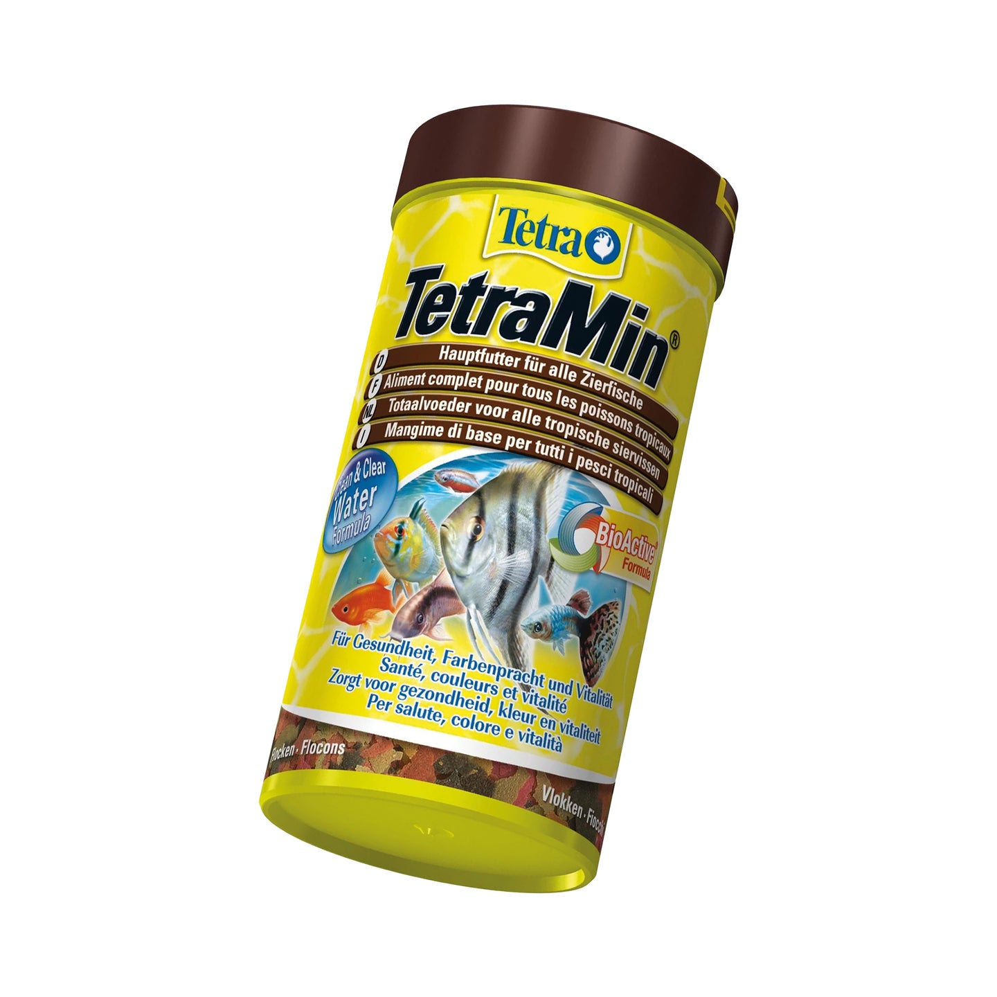 Pot Tetra Tetramin Bio Active Vlokken - 250 ml - Premium Vissenvoer - Geschikt voor Aquarium - Gezonde Voeding voor Aquariumvissen - Visvoer met Bio Actieve Formule - Vlokkenvoer voor Vissen"