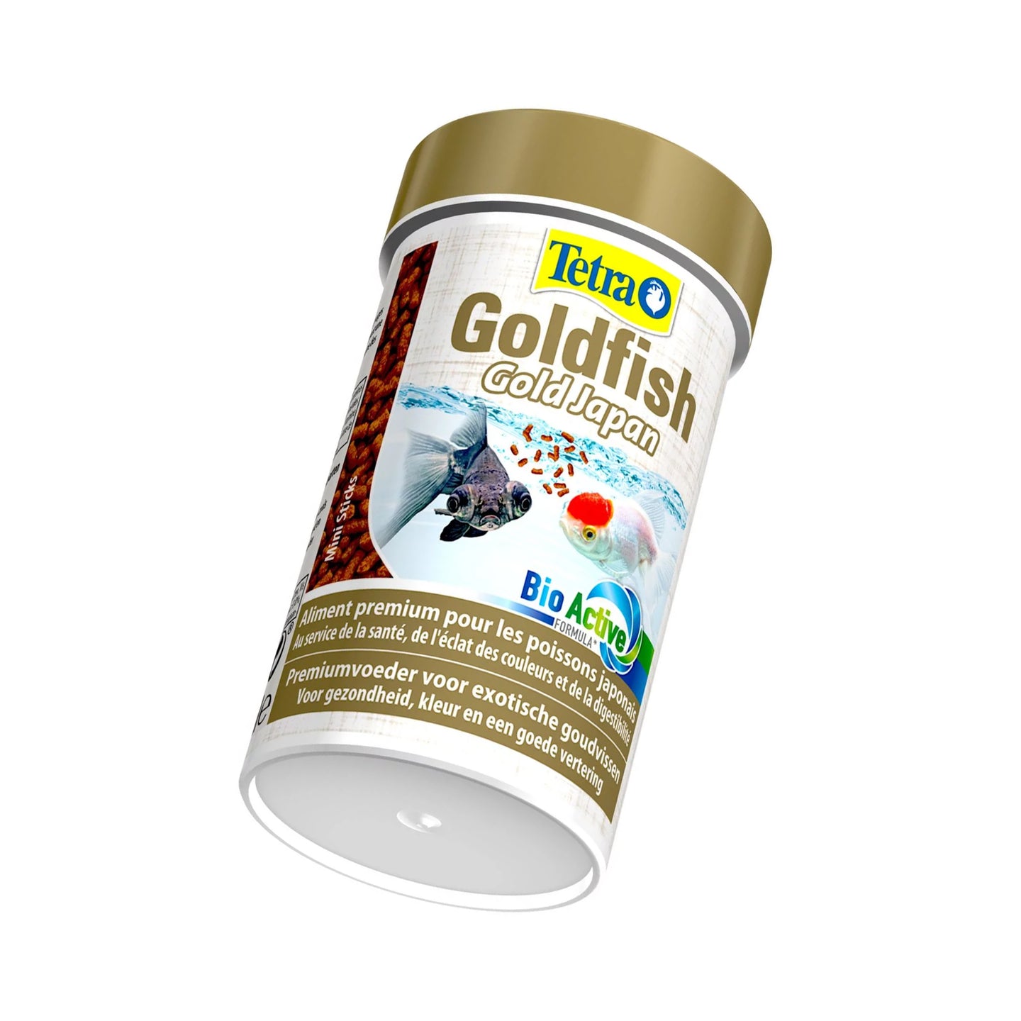 Pot Tetra Visvoer Goldfish Gold Japan - 100 ml - Premium Vissenvoer - Speciaal Voer voor Japanse Goudvissen - Geschikt voor Aquarium - Gezonde Voeding voor Goudvissen - Vissenvoer voor Goldfish Gold Japan
