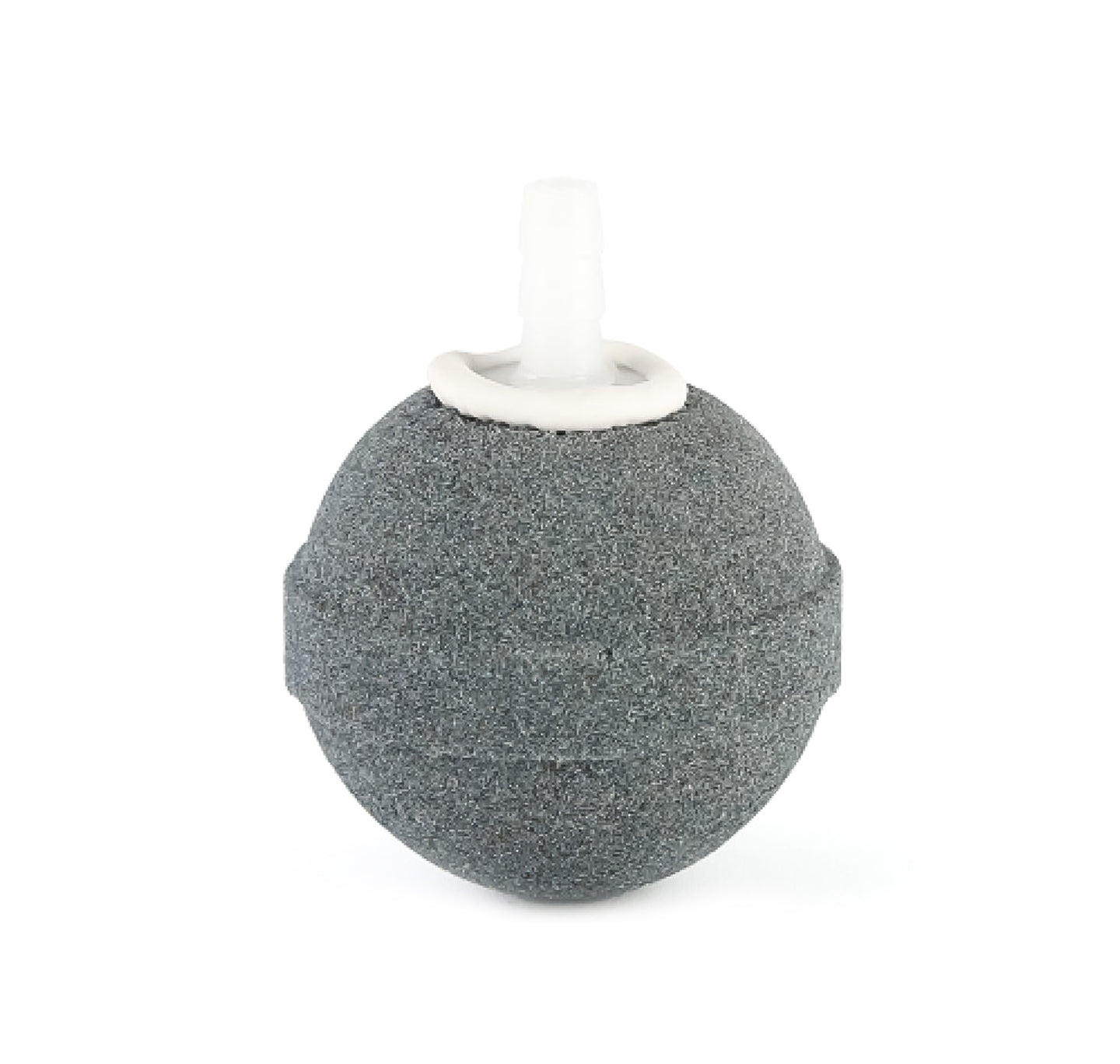 Een bolvormige aquarium luchtsteen met een diameter van 40 mm. Deze luchtsteen is ontworpen om een gelijkmatige en efficiënte beluchting te bieden aan het aquariumwater, wat essentieel is voor de gezondheid van vissen en planten. De bolvormige structuur zorgt voor een gelijkmatige verspreiding van luchtbelletjes en voegt visuele interesse toe aan het aquariumlandschap.