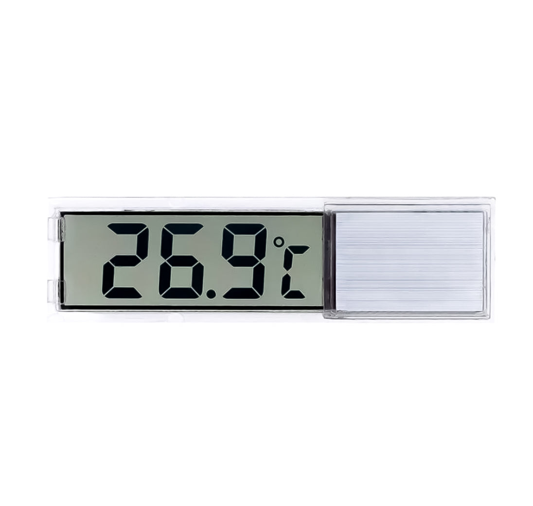Monitor de temperatuur van uw aquarium met gemak met onze Klevende Digitale Aquarium Thermometer in Zilver! Bevestig deze handige thermometer eenvoudig aan de buitenkant van uw tank voor nauwkeurige temperatuurmetingen. Het strakke zilveren ontwerp past perfect bij elk aquariumdecor. Bestel nu voor een betrouwbare en stijlvolle manier om de omgeving van uw vissen te bewaken!