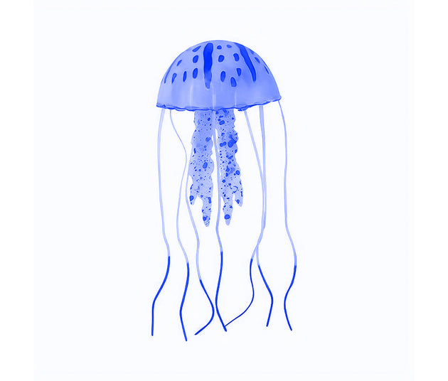 Voeg een vleugje magie toe aan uw aquarium met onze Kunstmatige Kwal in Blauw! Creëer een betoverende onderwaterwereld met deze levensechte decoratie. Gemaakt van hoogwaardige materialen voor duurzaamheid en veiligheid voor uw vissen. Bestel nu voor een kleurrijk en intrigerend element in uw aquascape!
