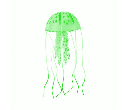 Maak uw aquarium levendiger met onze Kunstmatige Groene Kwal! Voeg een speels tintje toe aan uw onderwaterlandschap met deze levensechte decoratie. Veilig voor uw vissen en gemaakt van hoogwaardige materialen. Bestel nu voor een kleurrijke en levendige toevoeging aan uw aquatische omgeving!