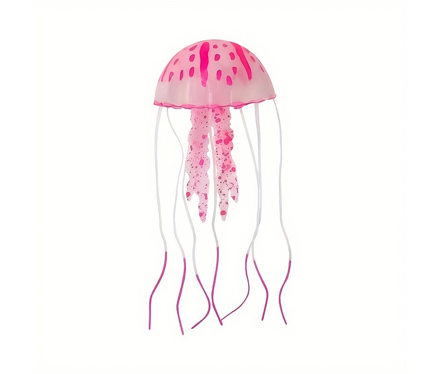 Breng een vleugje zachtheid in uw aquarium met onze Kunstmatige Roze Kwal! Voeg een subtiele, charmante touch toe aan uw onderwaterlandschap met deze levensechte decoratie. Veilig voor uw vissen en gemaakt van hoogwaardige materialen. Bestel nu voor een sierlijke en kleurrijke toevoeging aan uw aquatische omgeving!