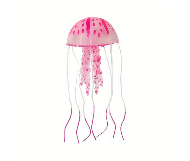 Breng een vleugje zachtheid in uw aquarium met onze Kunstmatige Roze Kwal! Voeg een subtiele, charmante touch toe aan uw onderwaterlandschap met deze levensechte decoratie. Veilig voor uw vissen en gemaakt van hoogwaardige materialen. Bestel nu voor een sierlijke en kleurrijke toevoeging aan uw aquatische omgeving!