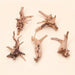 Prachtig aquarium Spiderwood: 2 stuks natuurlijke driftwood decoratie (S-formaat).