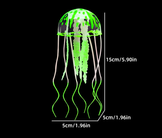 Maak uw aquarium levendiger met onze Kunstmatige Groene Kwal! Voeg een speels tintje toe aan uw onderwaterlandschap met deze levensechte decoratie. Veilig voor uw vissen en gemaakt van hoogwaardige materialen. Bestel nu voor een kleurrijke en levendige toevoeging aan uw aquatische omgeving!
