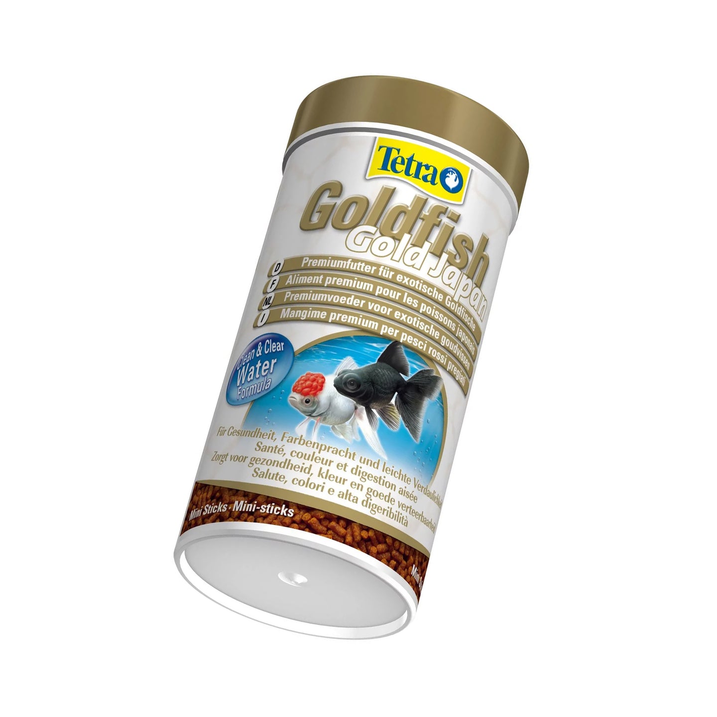 Pot Tetra Visvoer Goldfish Gold Japan - 250 ml - Premium Vissenvoer - Speciaal Voer voor Japanse Goudvissen - Geschikt voor Aquarium - Gezonde Voeding voor Goudvissen - Vissenvoer voor Goldfish Gold Japan]
