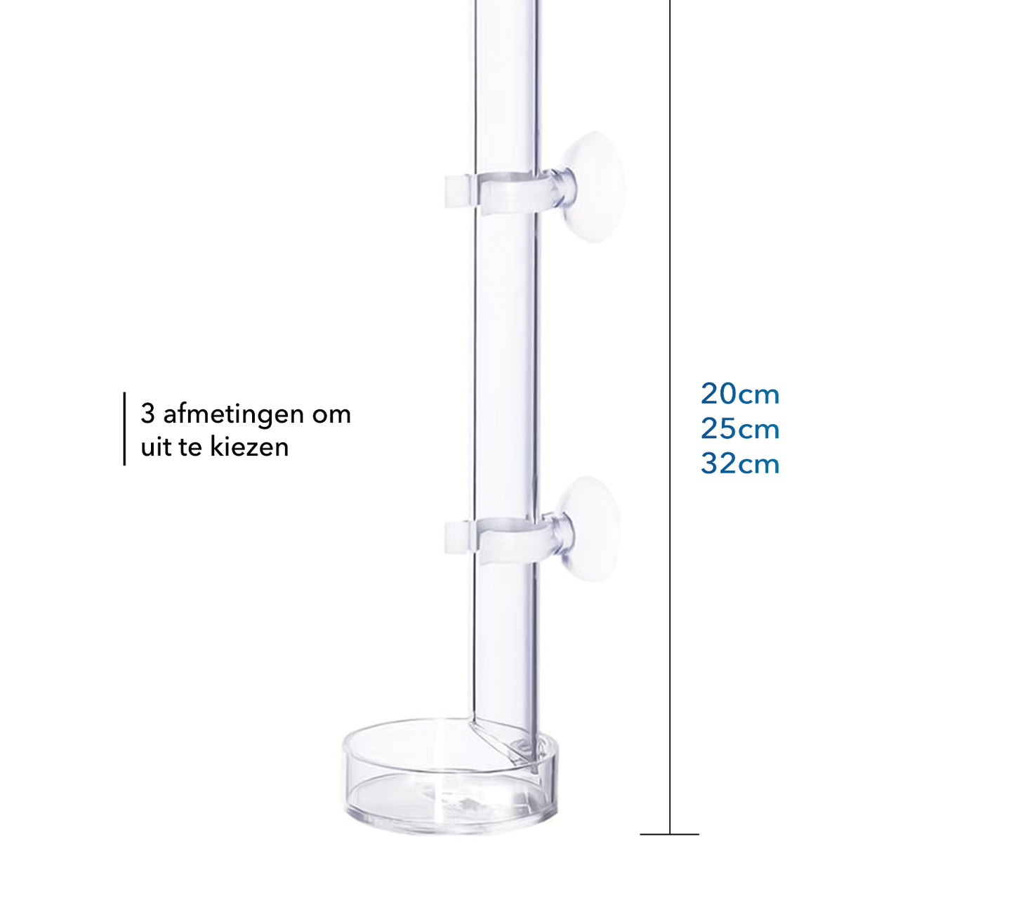 Nieuwe plastic voederplaat en voederbuis voor aquarium - optimaliseer voedingsproces voor vissen, eenvoudige voeding met handige voederplaat en buis, geschikt voor diverse aquariumformaten en vissoorten.
