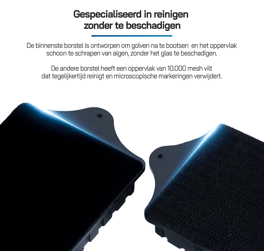Zwarte algenmagneet reinigingsgereedschap voor aquariumruiten, helpt bij het moeiteloos verwijderen van algen en vuil voor een helder zicht in uw aquarium.