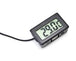 Digitale Aquarium Thermometer met Meetsonde (zwart) - Nauwkeurige Temperatuurmeting voor Je Aquarium - Eenvoudig Te Installeren en Controleren