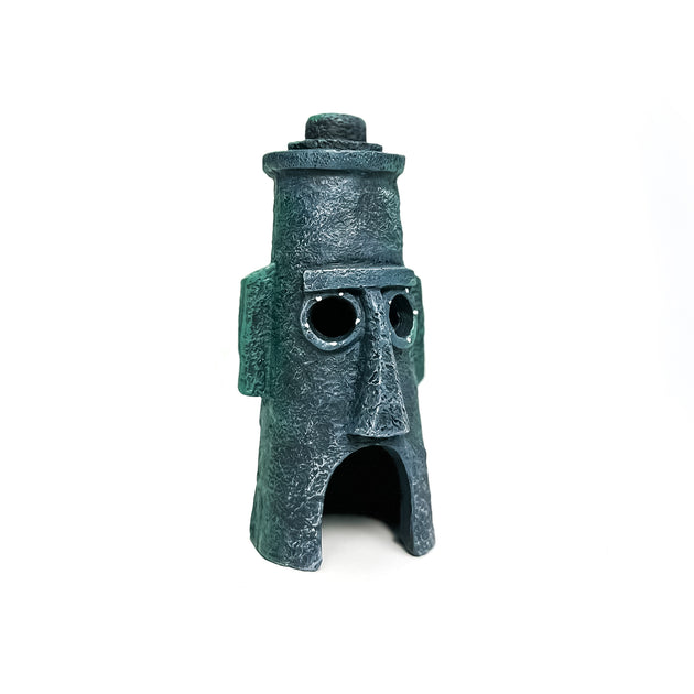Aquarium Decoratie | Spongebob Octo Thaddeus-huis - Ornament - Voeg een speels accent toe aan uw aquarium met dit levendige Spongebob Octo Thaddeus-huis ornament, waarmee uw onderwateromgeving een kleurrijke en leuke uitstraling krijgt.