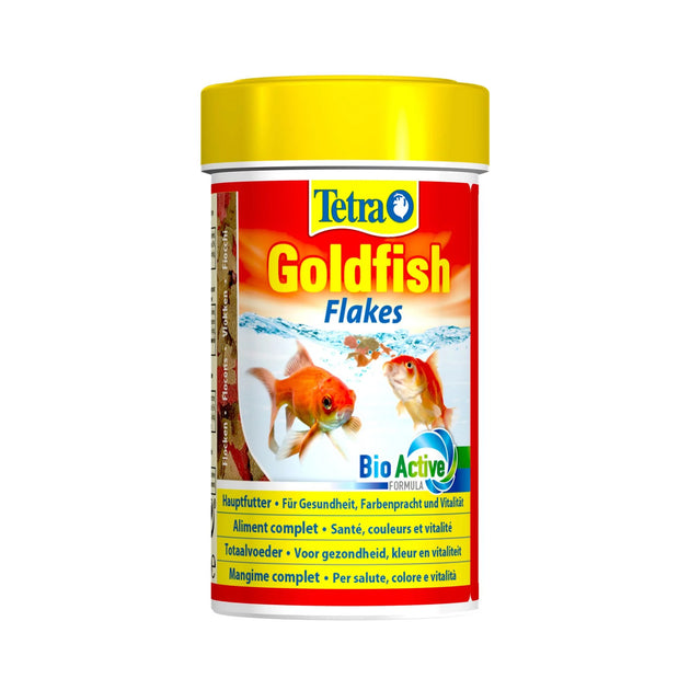 Pot Tetra Visvoer Goldfish Vlokken - 100 ml - Premium Vissenvoer - Geschikt voor Aquarium - Gezonde Voeding voor Goudvissen - Vlokkenvoer voor VissenPot Tetra Visvoer Goldfish Vlokken - 100 ml - Premium Vissenvoer - Geschikt voor Aquarium - Gezonde Voeding voor Goudvissen - Vlokkenvoer voor Vissen