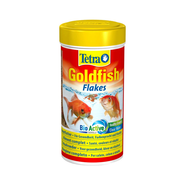 Pot Tetra Visvoer Goldfish Vlokken - 250 ml - Premium Vissenvoer - Geschikt voor Aquarium - Gezonde Voeding voor Goudvissen - Vlokkenvoer voor Vissen