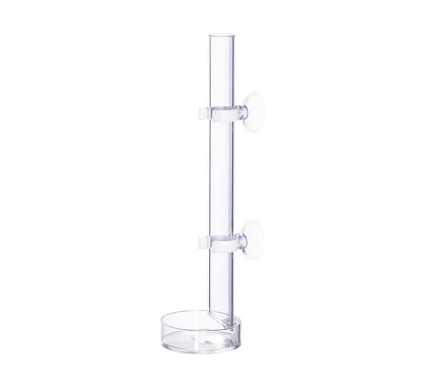 Nieuwe plastic voederplaat en voederbuis voor aquarium - optimaliseer voedingsproces voor vissen, eenvoudige voeding met handige voederplaat en buis, geschikt voor diverse aquariumformaten en vissoorten.
