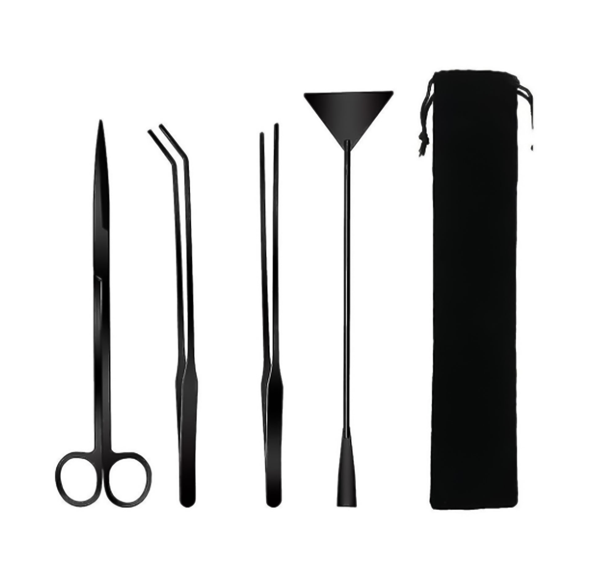 Scapertools Set - Aquarium Pincet, Schaar en Algenschraper - Essentiële Hulpmiddelen voor Aquascaping - Perfect voor Onderhoud en Decoratie van Je Aquarium - Bestel Nu voor Betere Controle en Esthetiek