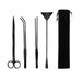 Scapertools Set - Aquarium Pincet, Schaar en Algenschraper - Essentiële Hulpmiddelen voor Aquascaping - Perfect voor Onderhoud en Decoratie van Je Aquarium - Bestel Nu voor Betere Controle en Esthetiek