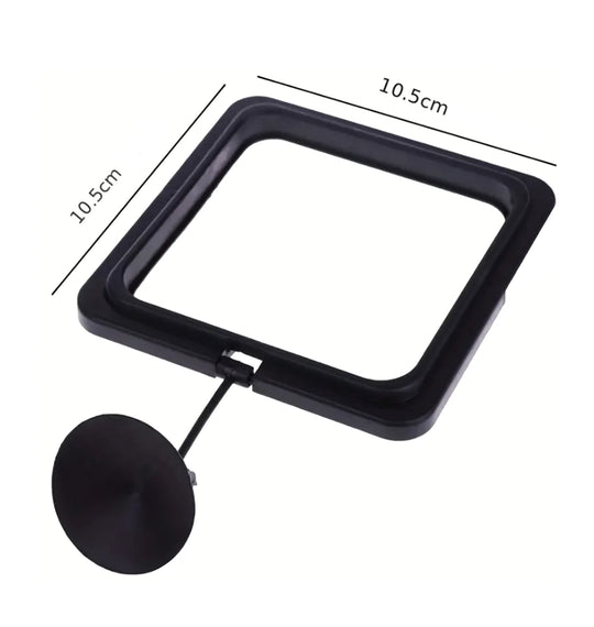 Optimaliseer het voeren van je vissen met onze Visvoer Ring. De vierkante vorm en sterke zuignap zorgen voor eenvoudig en gecontroleerd voeren. Houd je aquarium schoon en minimaliseer voerverspilling. Bestel nu voor een gezondere visomgeving!